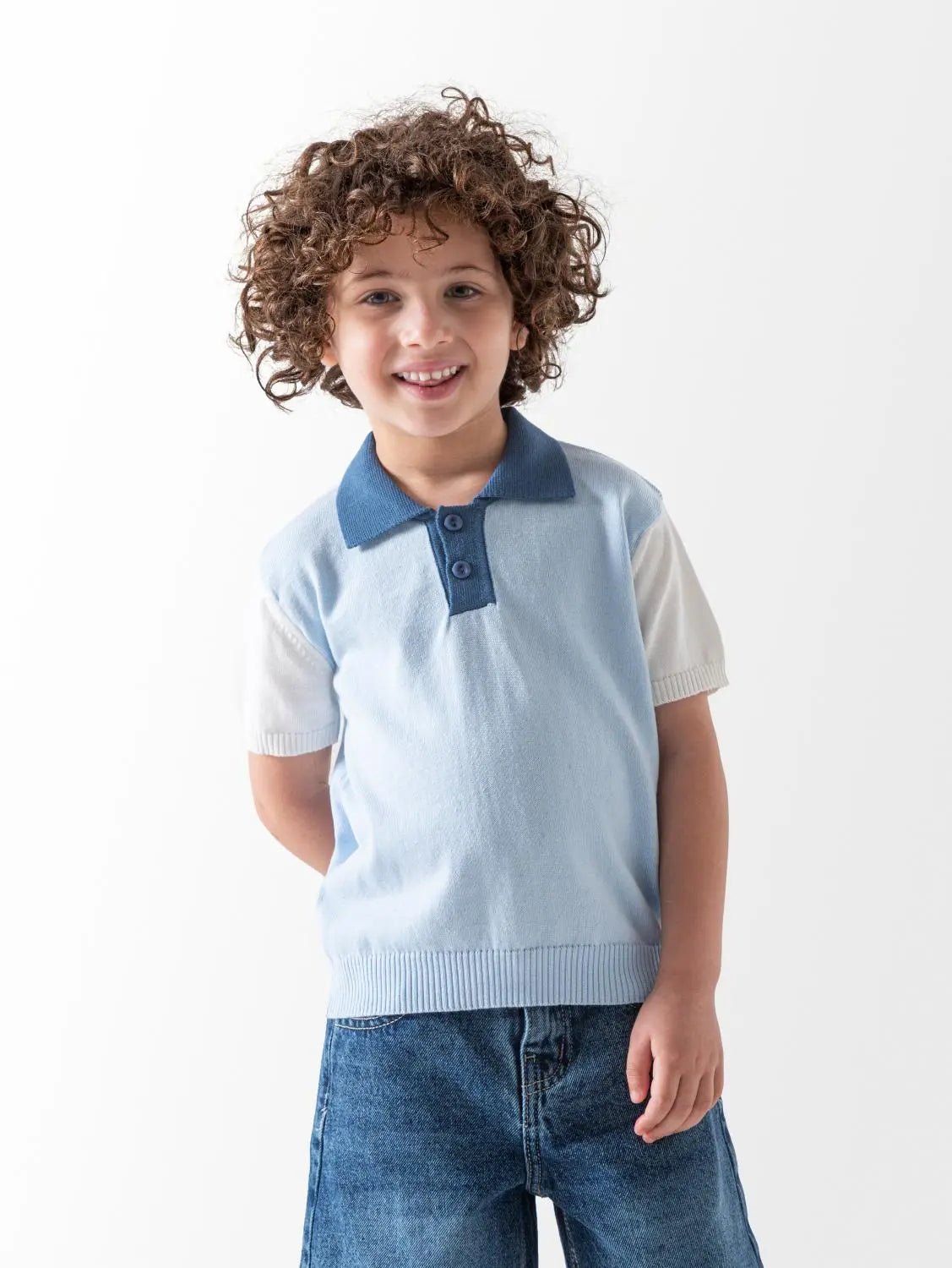 Ninos Kids storeKnitted Polo T-ShirtPolosNINOS