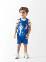 Ninos Kids storeStitch 2PCS Shortallطقم خروجGeneric