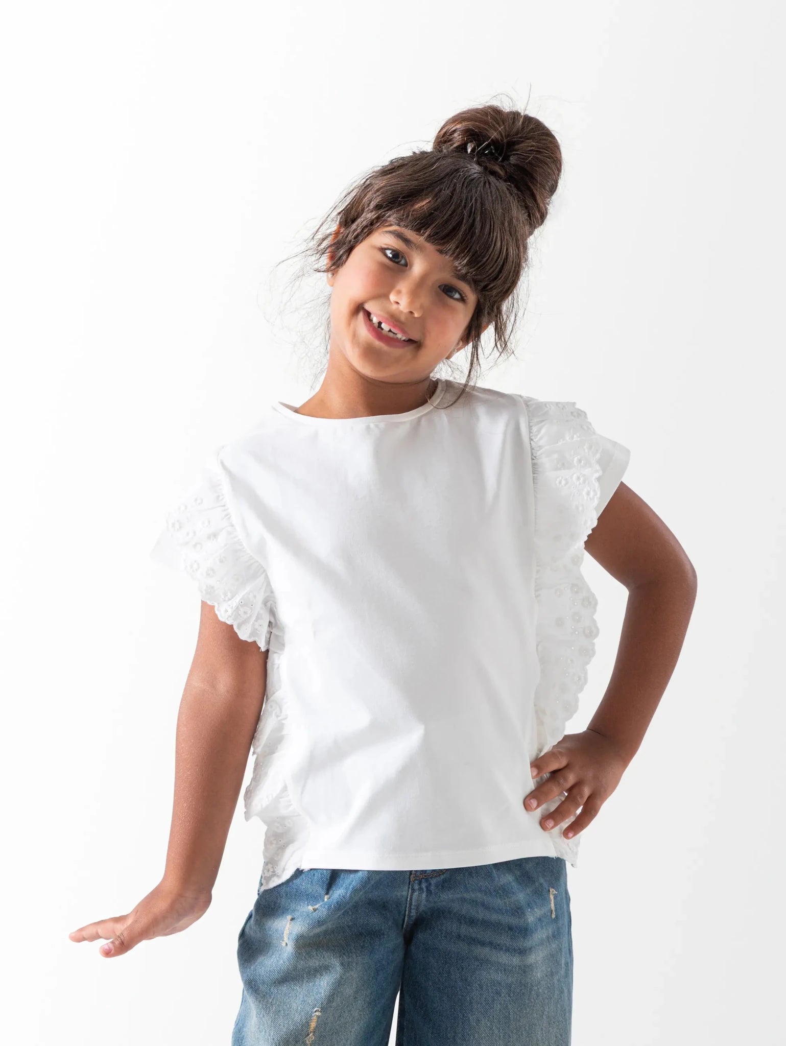 Ninos Kids storeRuffles T-ShirtT-ShirtsNINOS
