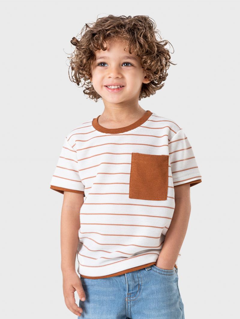 Ninos Kids storeStriped Pocket T-ShirtT-ShirtsNINOS