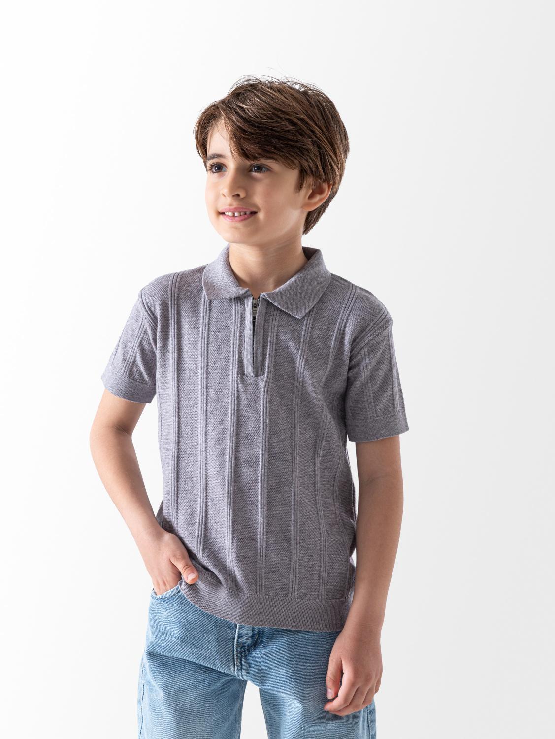 Knit Polo Shirt