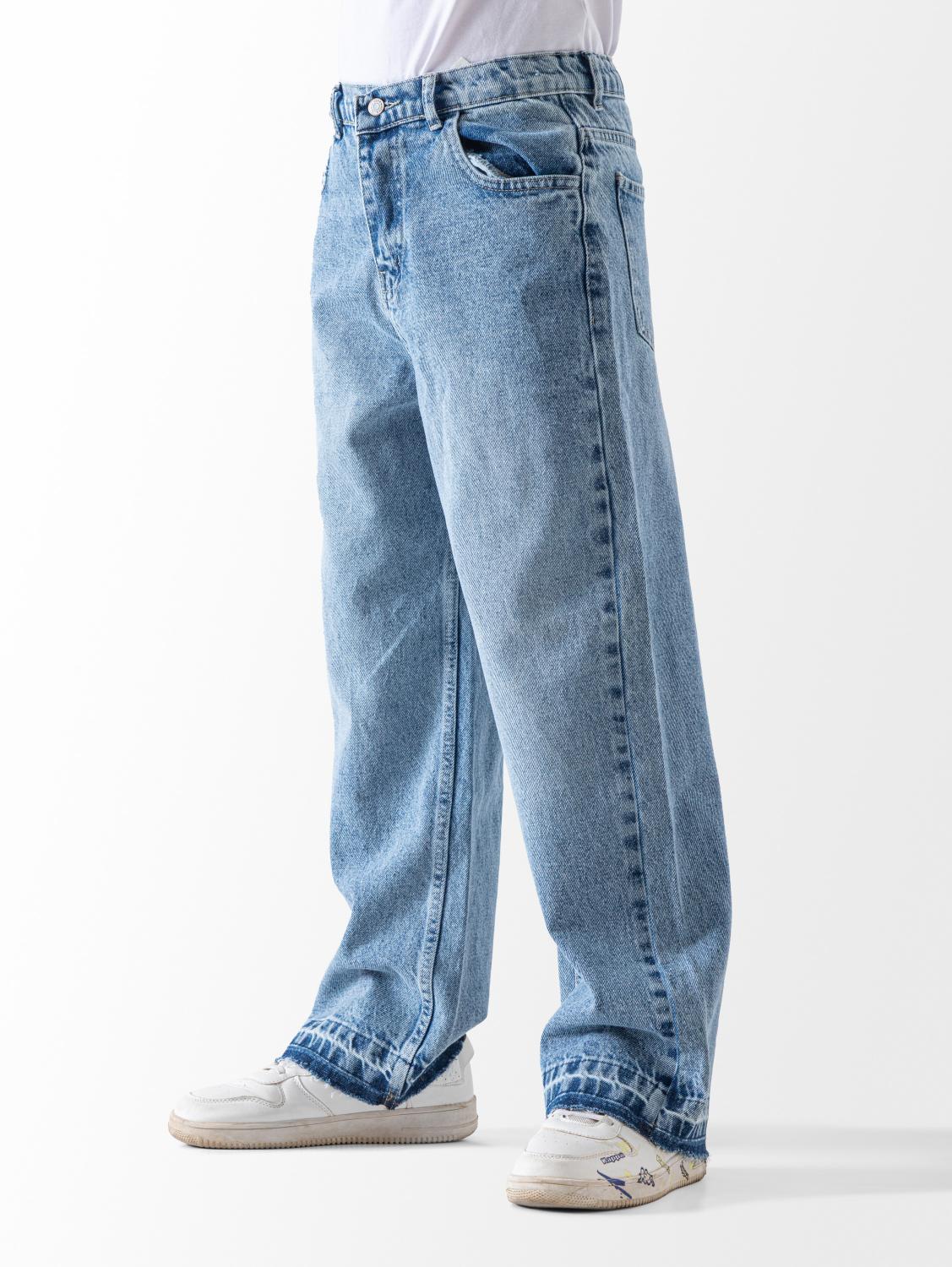 Wide Leg Jeans Pants