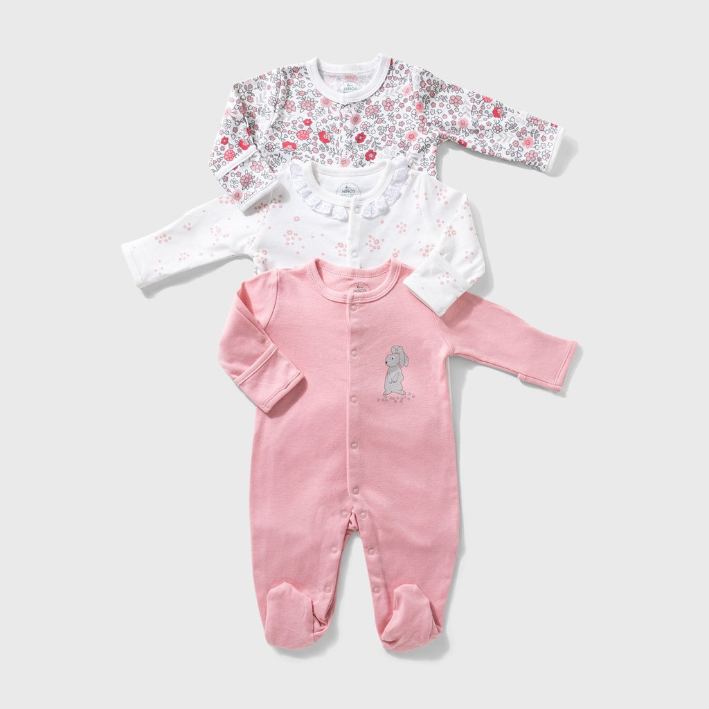 Rabbit 3-Pack Bodysuit