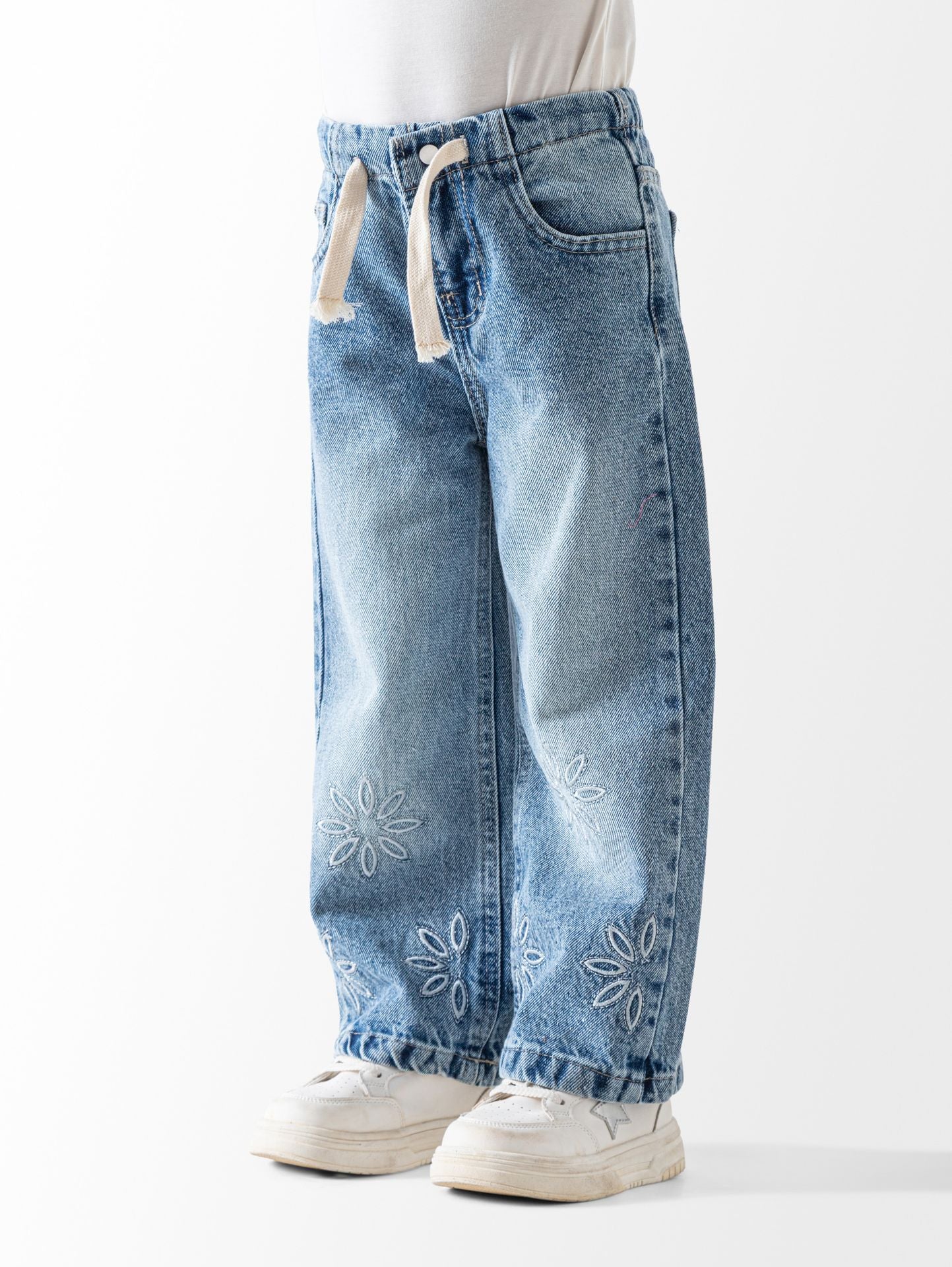 Wide Leg Jeans Pants