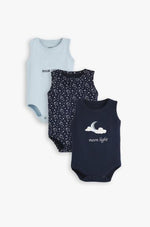 Ninos Kids storeMoon 3PCS Cut Body SuitBodysuitsJUNIOR