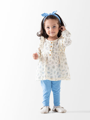 Ninos Kids storeFloral 3PCS Dressطقم خروجGeneric