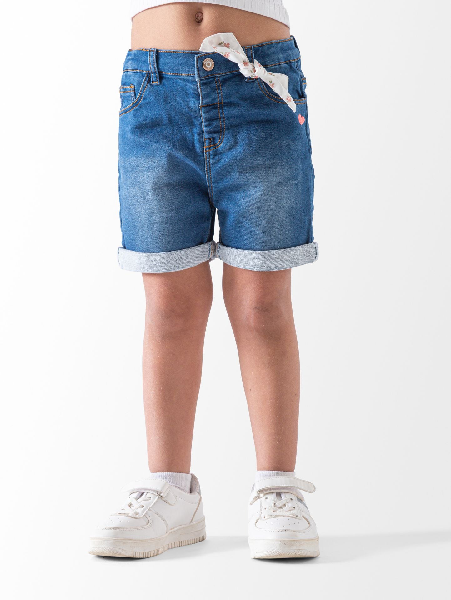 Ninos Kids storeHeart Jeans ShortShortsNINOS