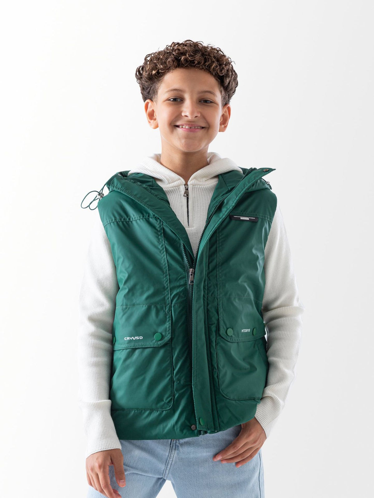 Ninos Kids storeHooded Puffer VestJacketsNINOS