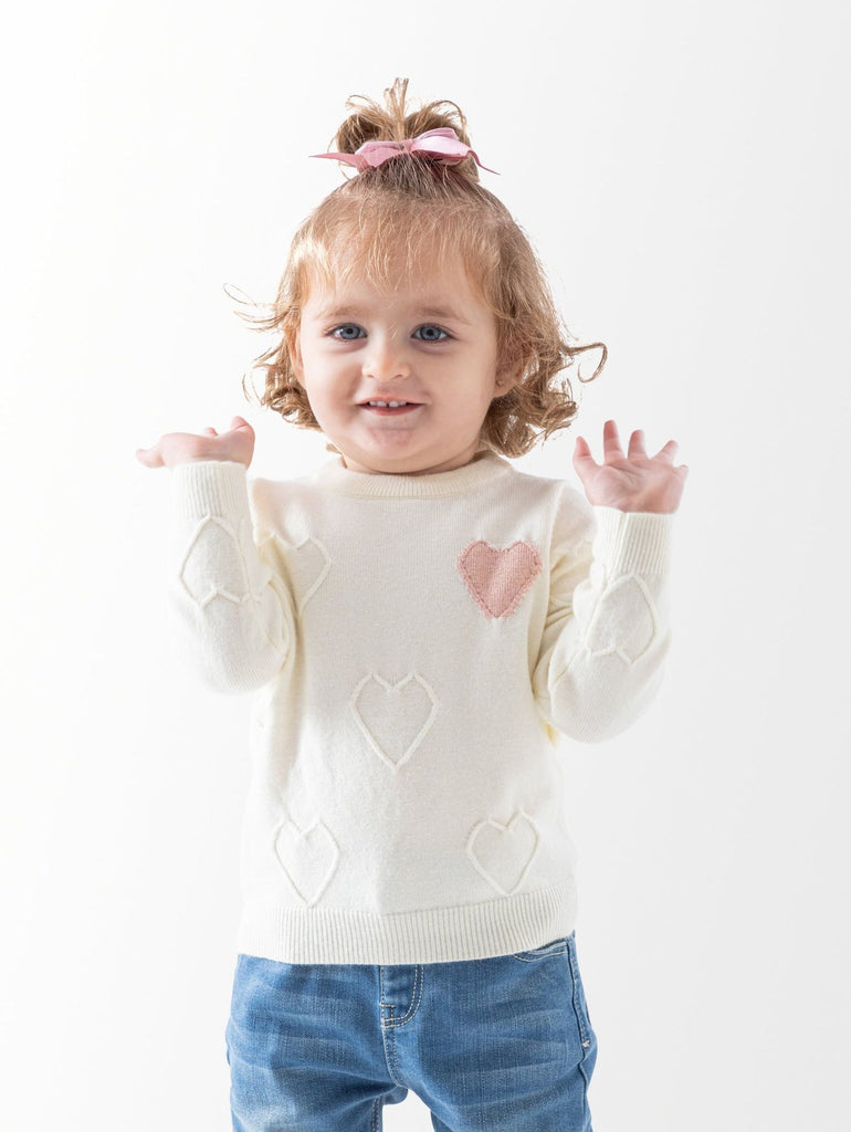 Ninos Kids storeHearts PulloverKnitwearNINOS