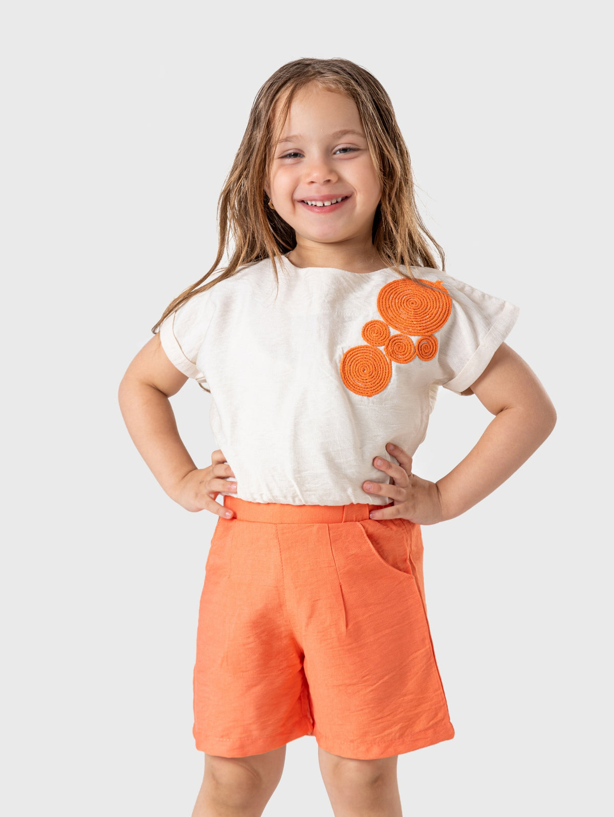 Ninos Kids storeCircles Short Setطقم خروجMix