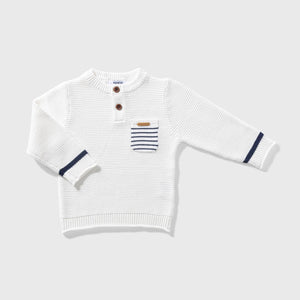 Ninos Kids storeStriped Pocket PulloverKnitwearNINOS