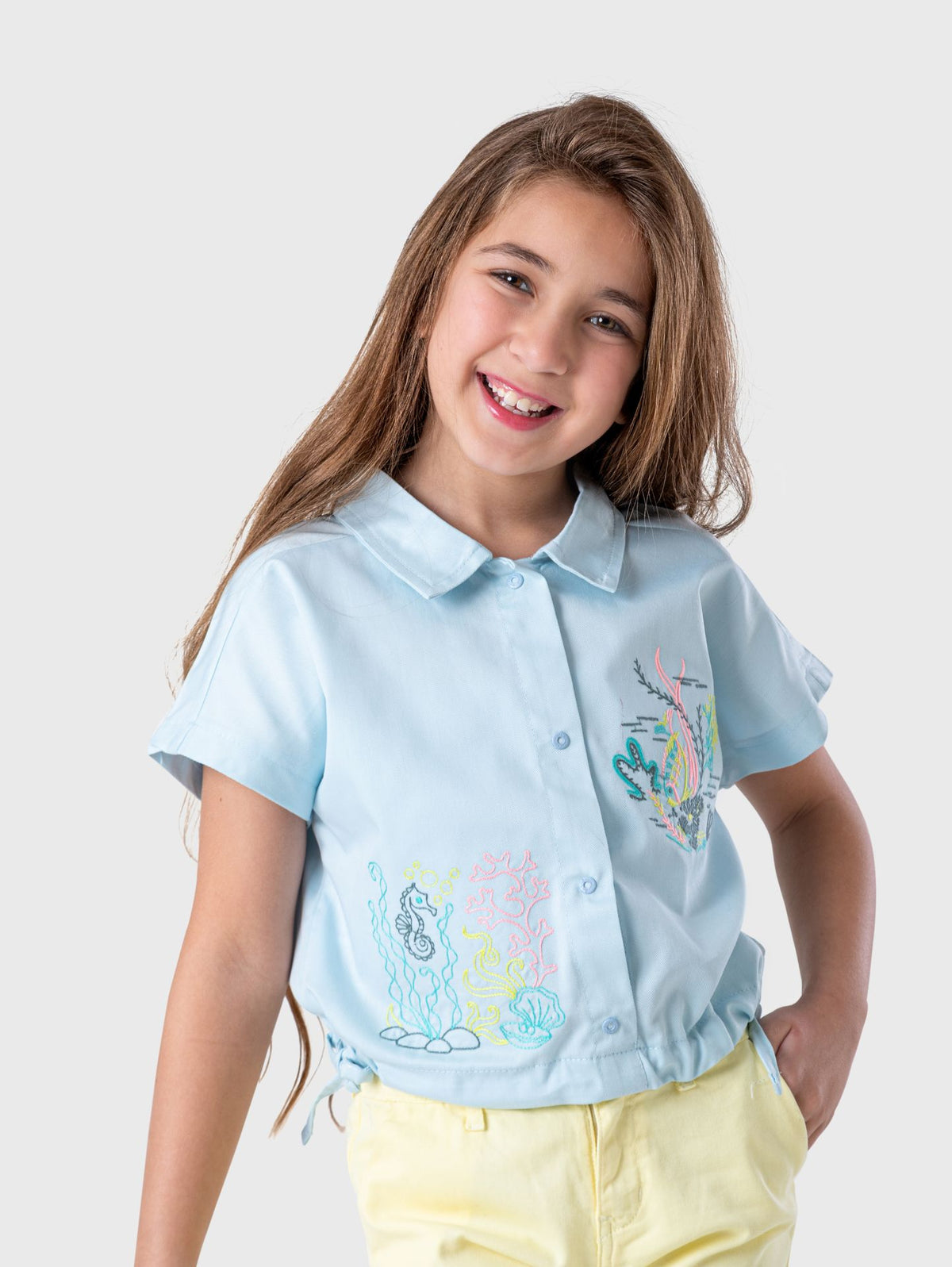 Ninos Kids storeSea Life BlouseGirl blouseJodi Mini