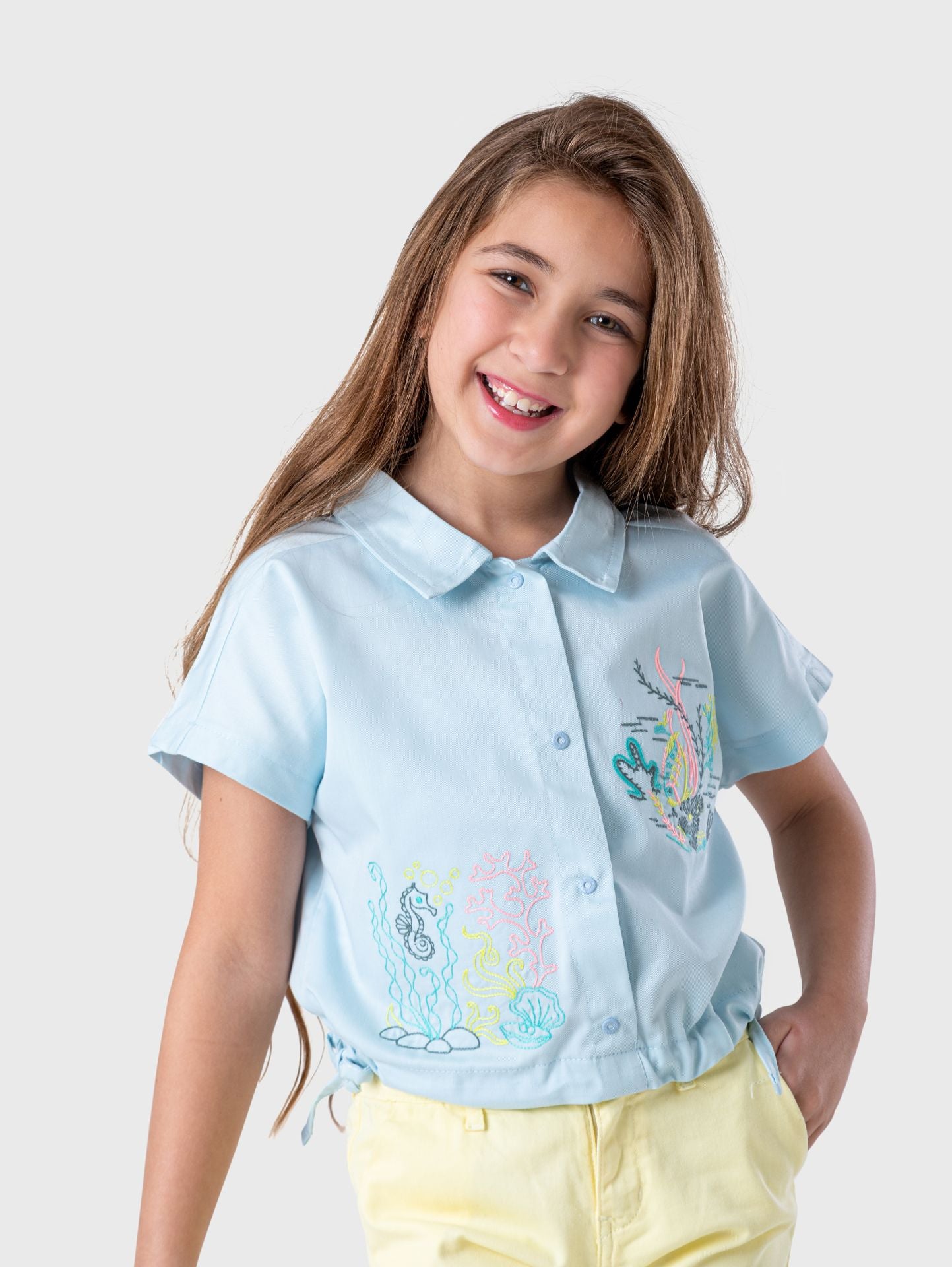 Ninos Kids storeSea Life BlouseGirl blouseJodi Mini