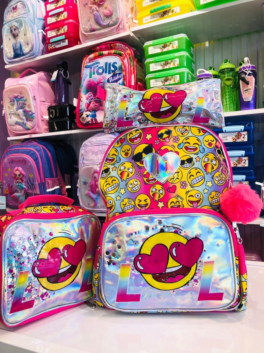 Ninos Kids storeSmile Backpack 3*1Back Bag شنطه مدرسة ظهرGeneric
