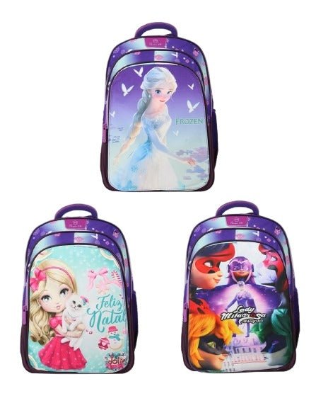 Ninos Kids storeFrozen 3PCS BackpackBag set طقم شنط مدرسة3M