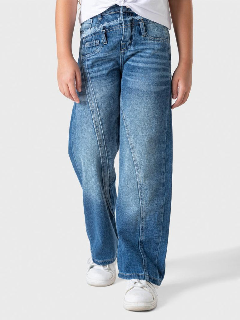 Wide Leg Jeans Pants