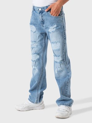 Straight Jeans Trousers