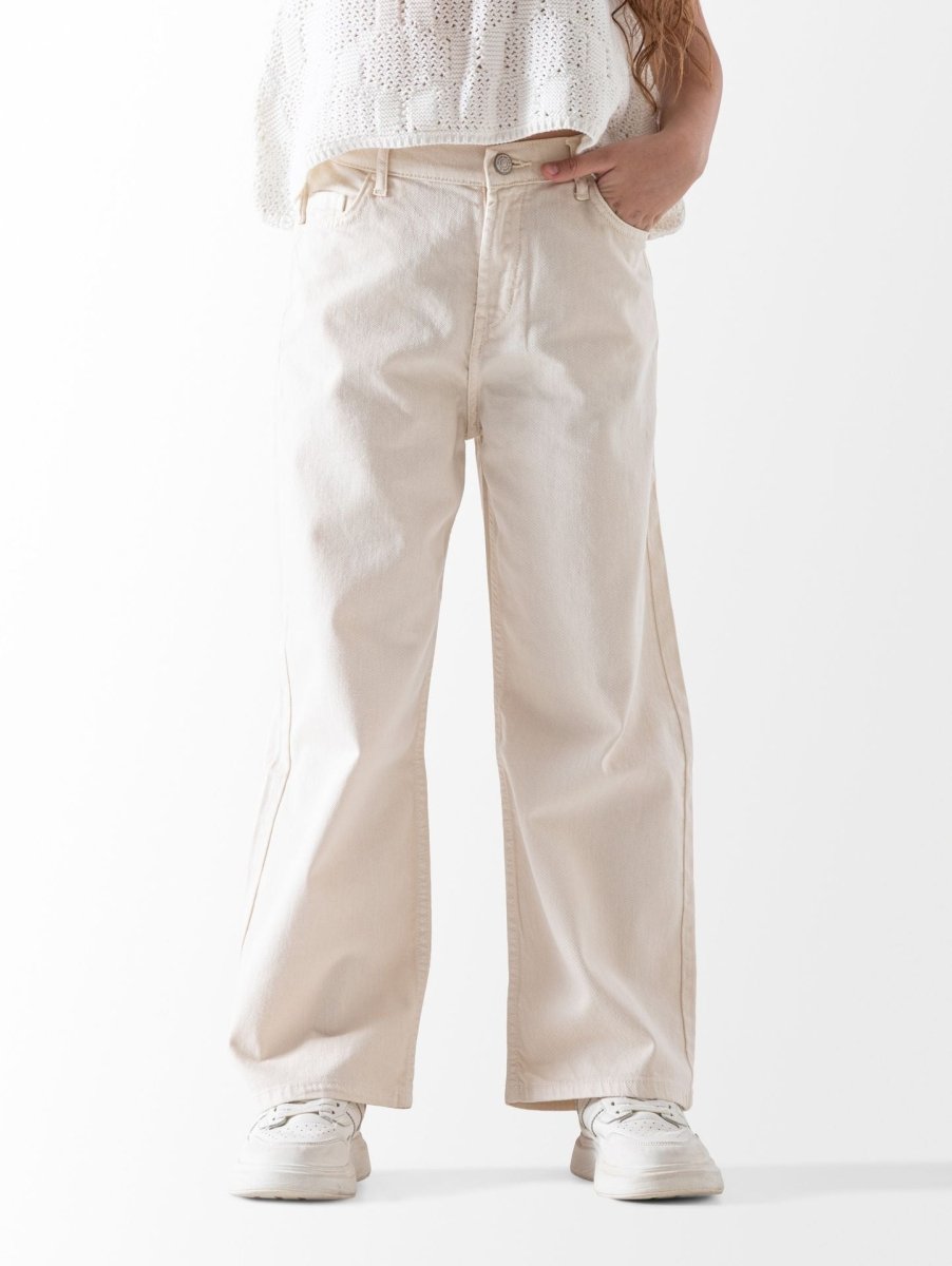 Ninos Kids storeWide Leg Gabardine PantPantsNINOS