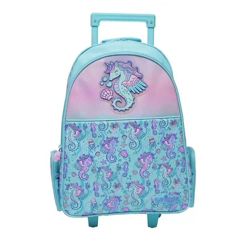 Ninos Kids storeSeahorse Trolley BackpackTrolly Bag شنطه مدرسة ترولليSMIGGLE