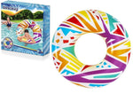 Ninos Kids store1.07m Geometric Swim RingFloatersBestway