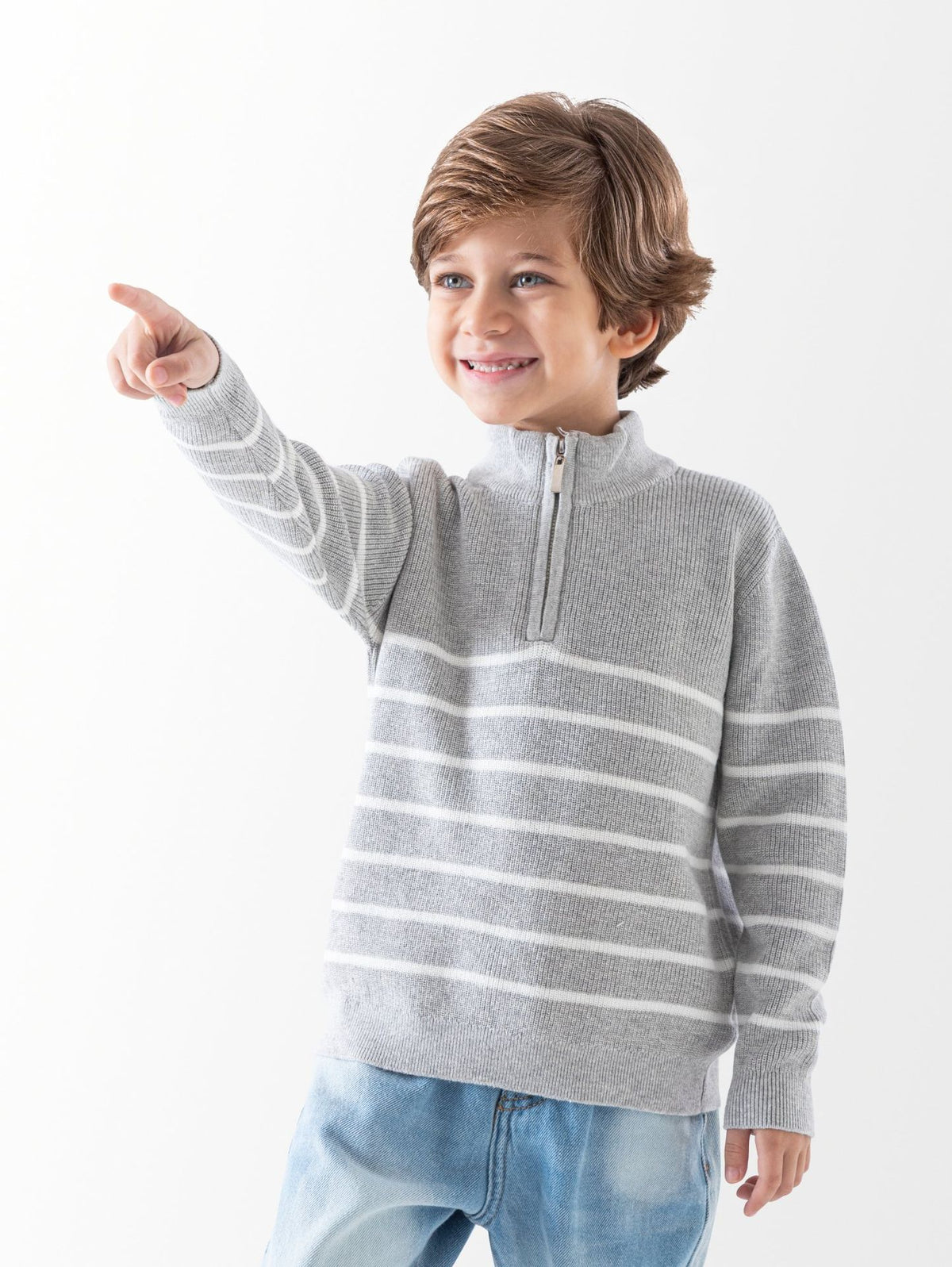 Ninos Kids storeStriped PulloverKnitwearNINOS