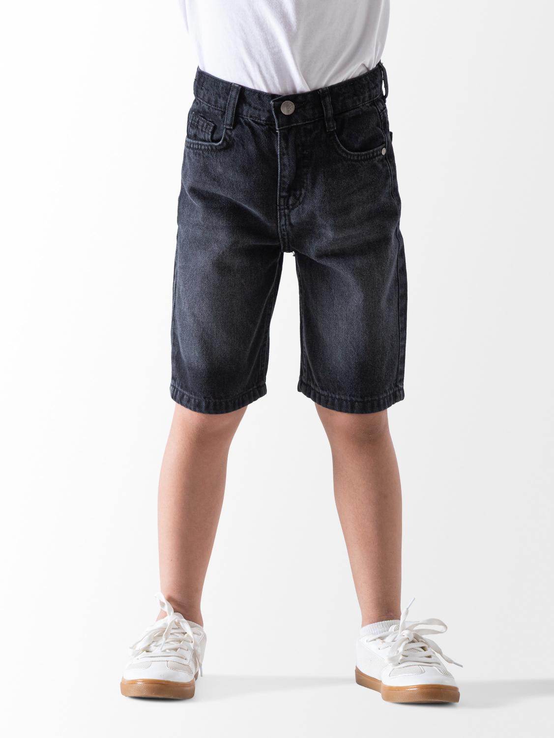 Wide Leg Jeans Short