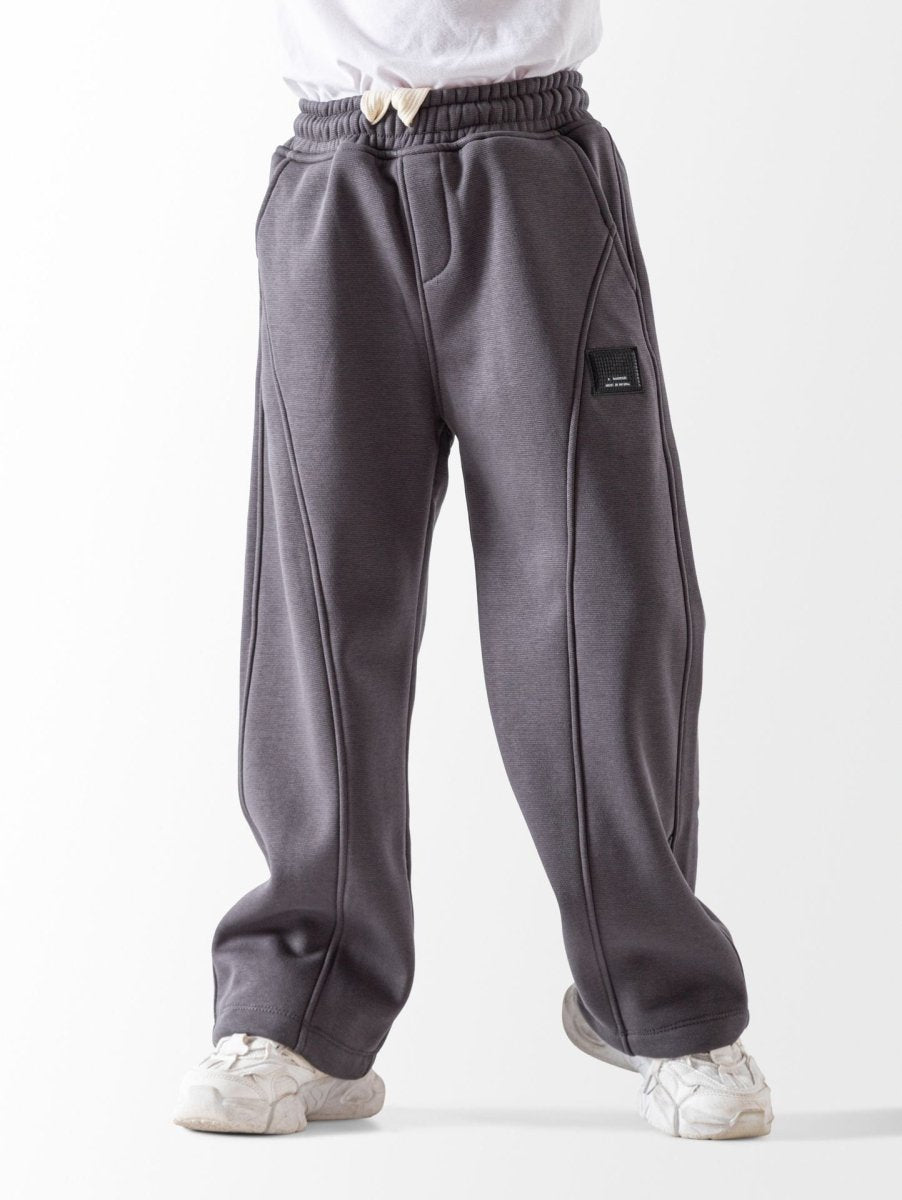 Ninos Kids storeBoys' Grey Wide Leg SweatpantsJoggers & SweatpantsNINOS