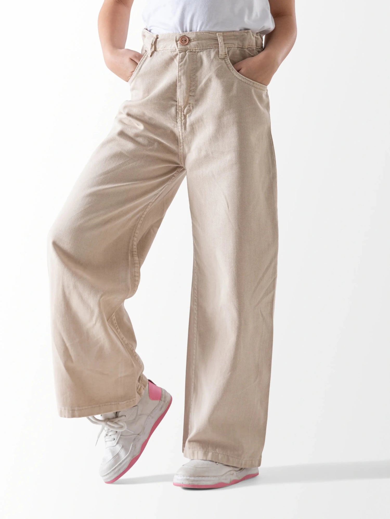 Ninos Kids storeGabardine Wide Leg PantsPantsNINOS