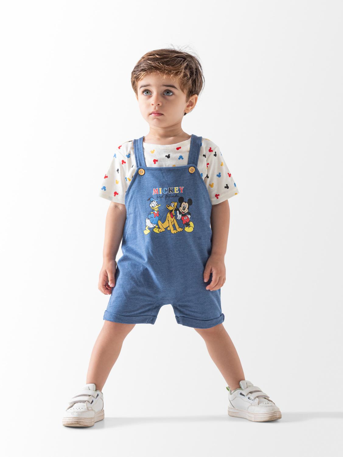 Ninos Kids storeMickey 2PCS Shortallطقم قطعتينGeneric