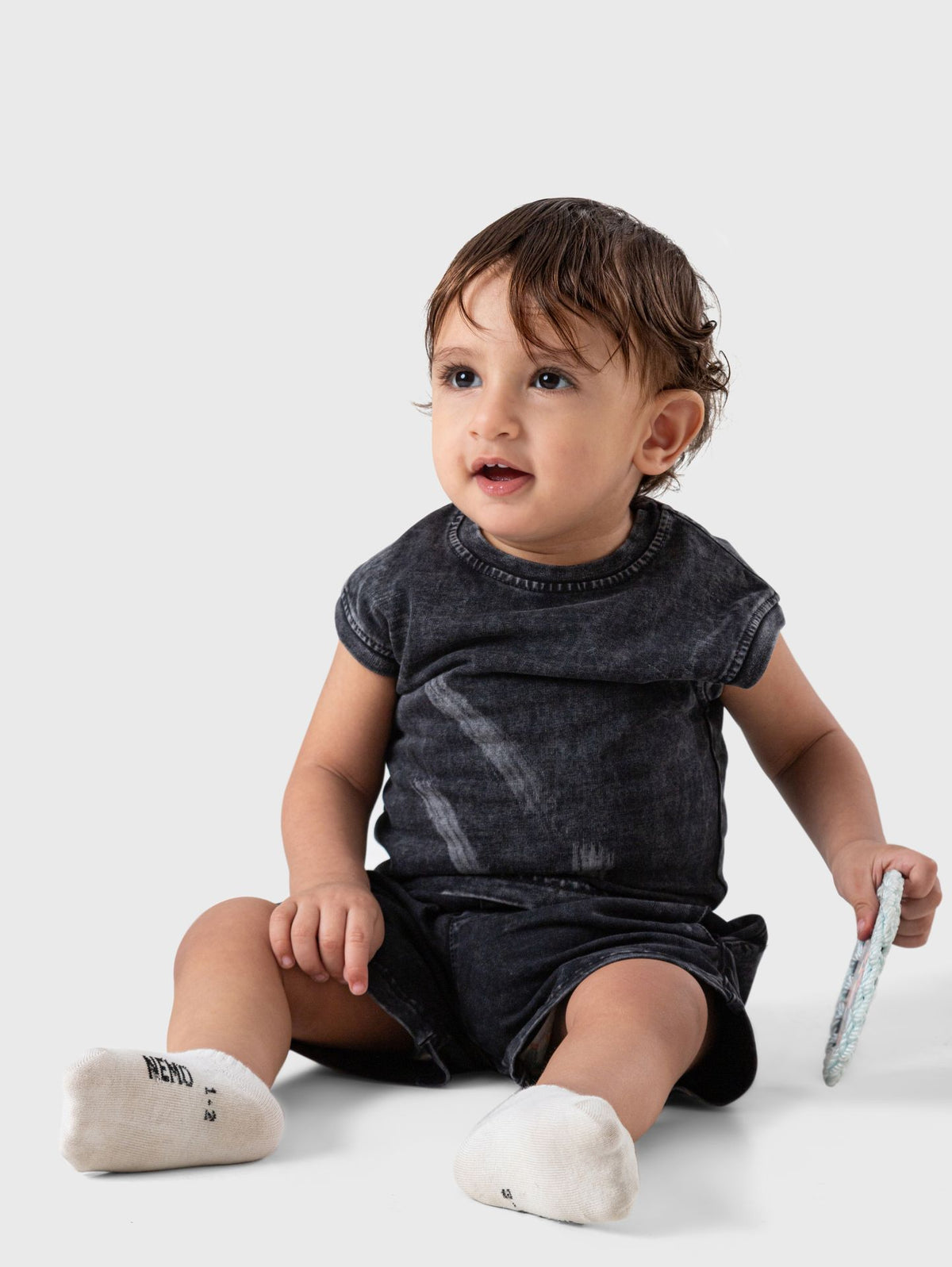 Ninos Kids storePlain Short Setطقم خروجLucky Tucky