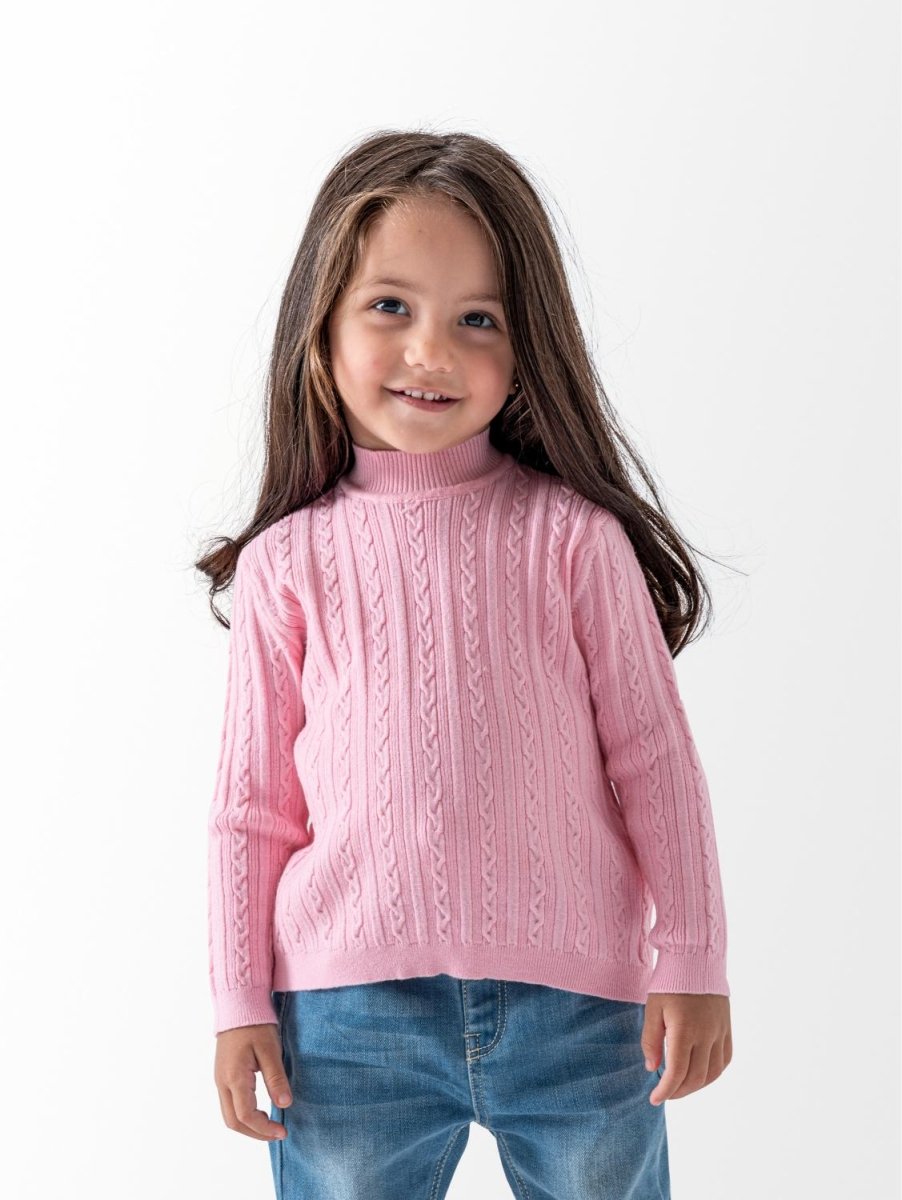Ninos Kids storeHigh Collar Knit TopPulloversNINOS