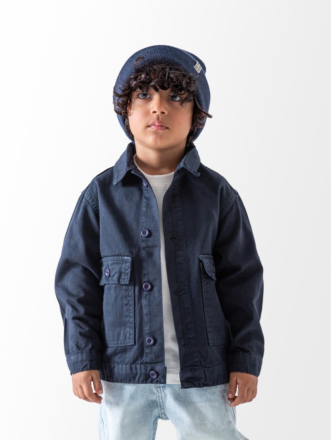 Ninos Kids storeBoys' Navy Gabardine JacketJacketsNINOS