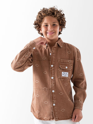 Ninos Kids storeSmile Jeans ShirtBoy ShirtsDIDUTTI
