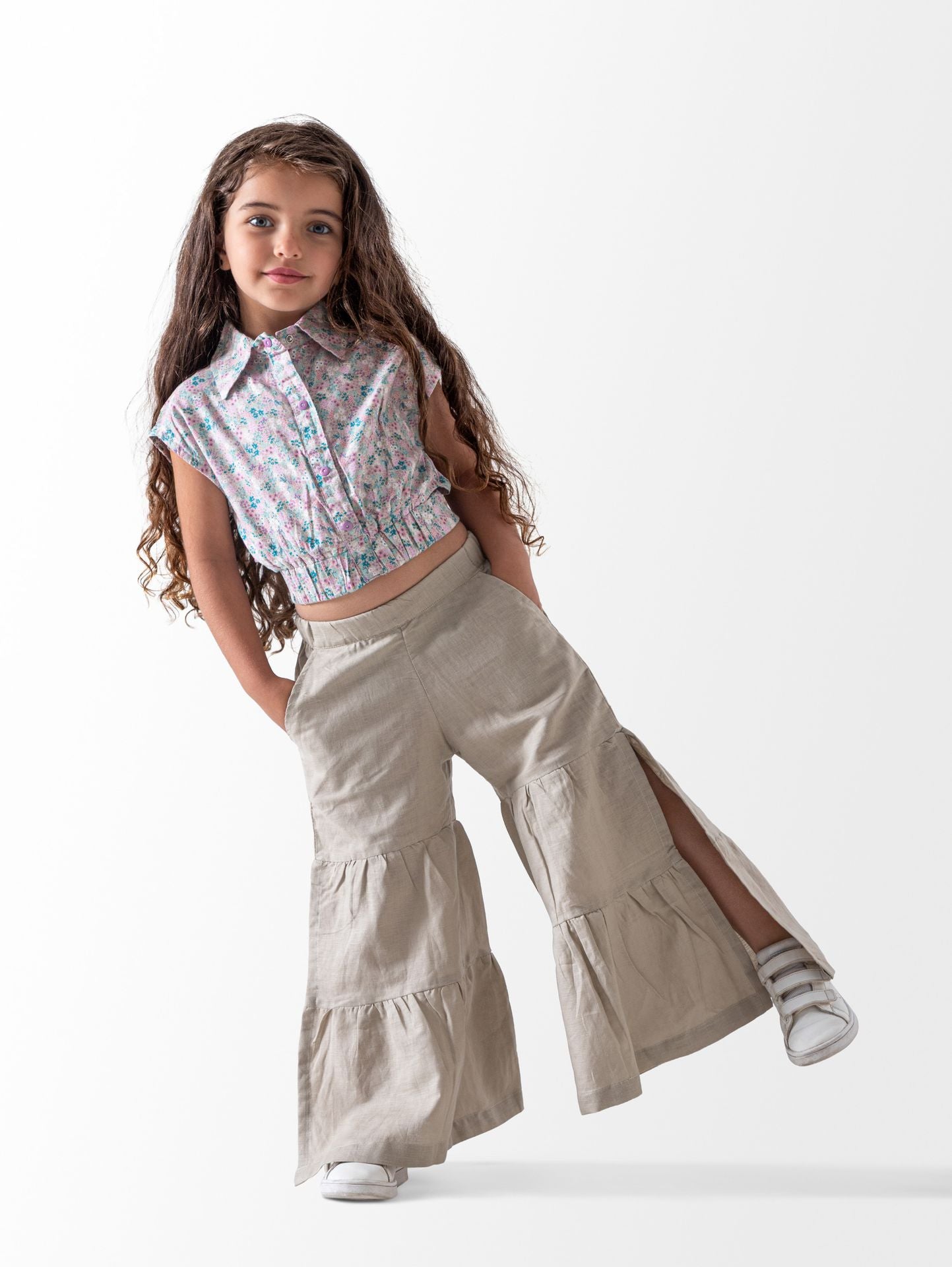 Floral Pants Set
