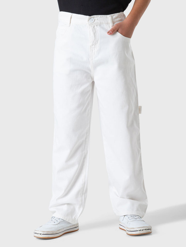 Wide Leg Gabardine Pants