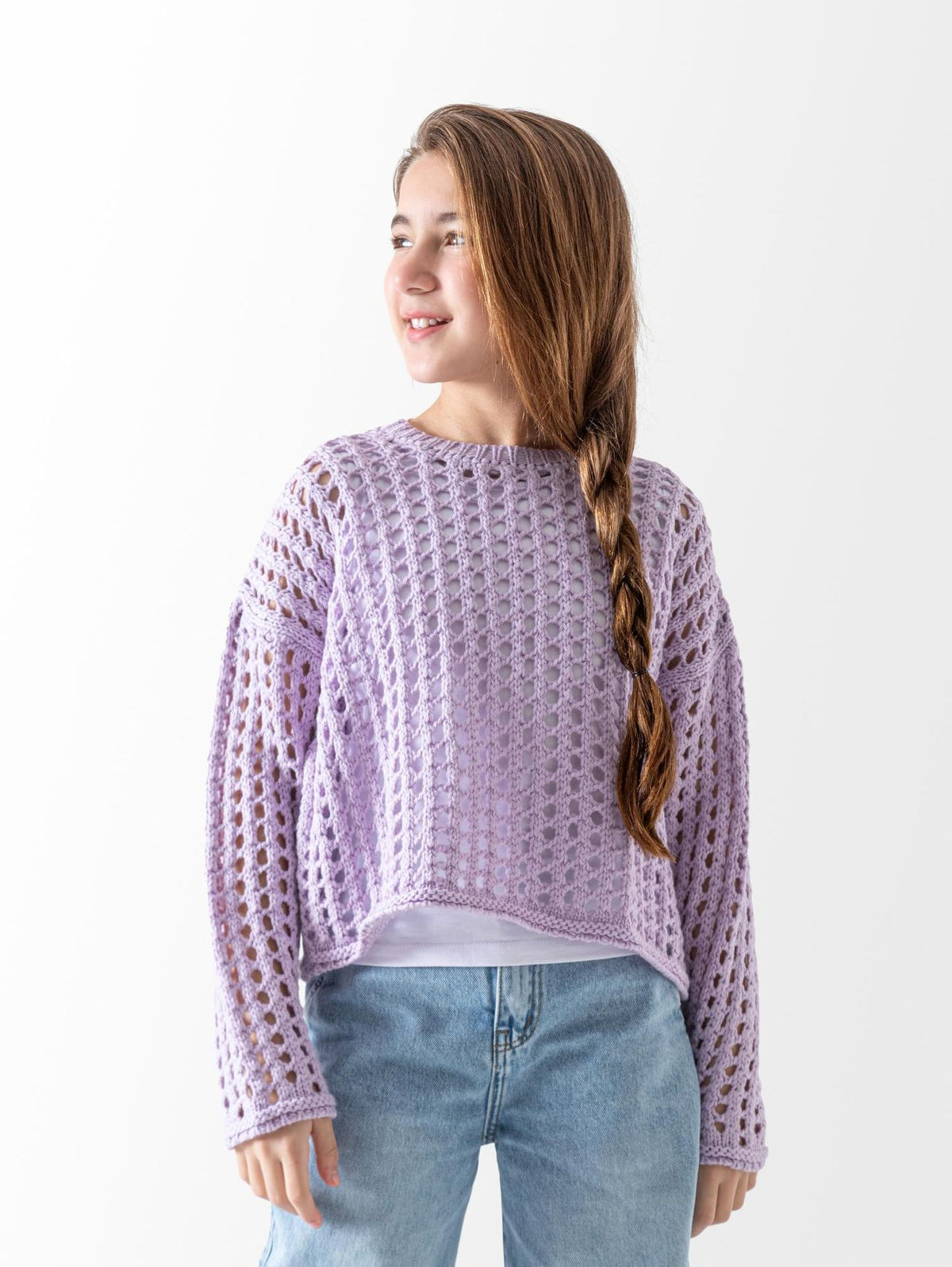 Ninos Kids storeCrochet Knit Swater 2PCSKnitwearMIX