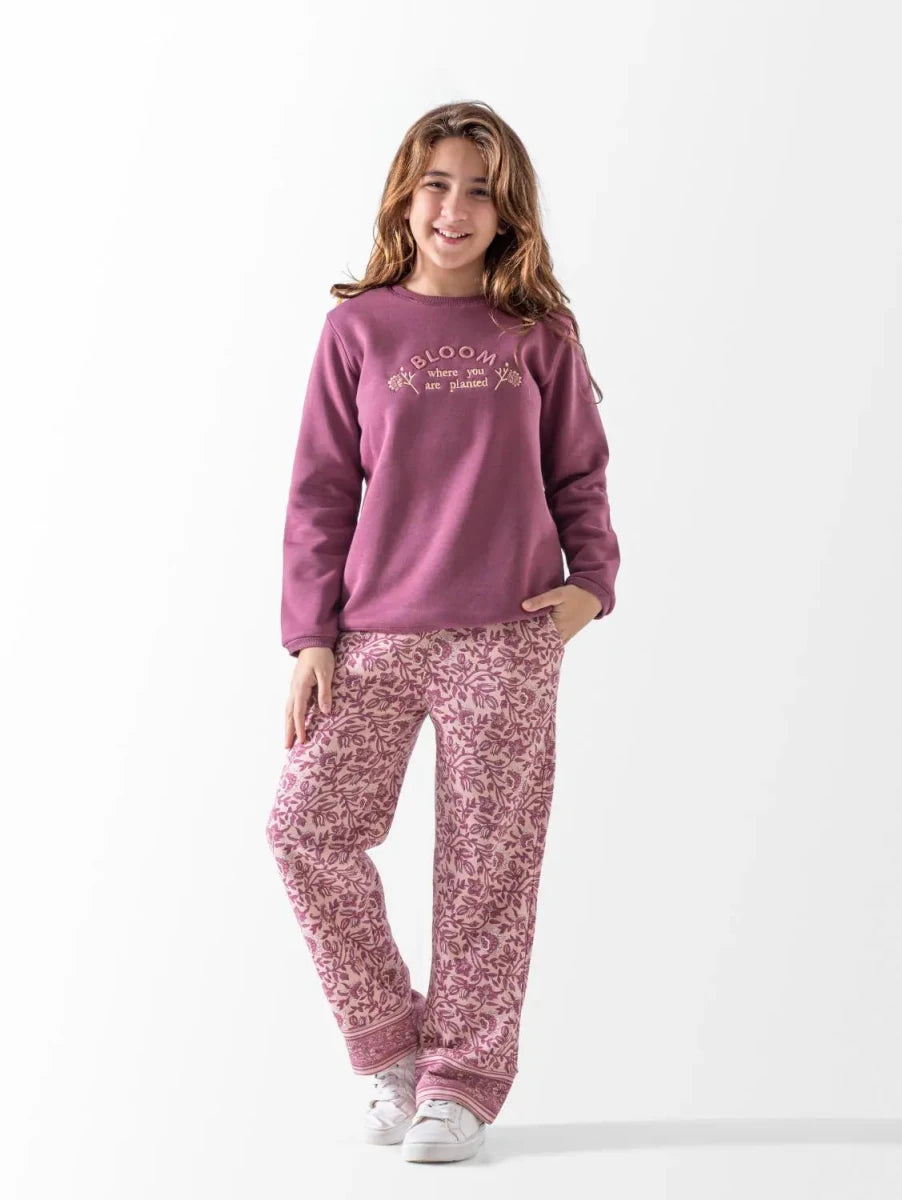Ninos Kids storeGirls' Kashmir Bloom 2-Piece Pyjama SetPajamasMimo