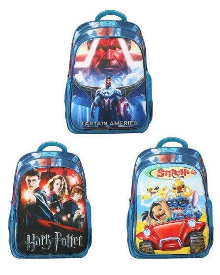 Ninos Kids storeCaptain America 3PCS BackpackBag set طقم شنط مدرسة3M