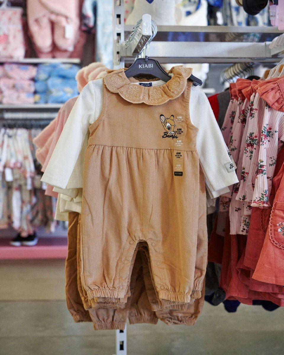 Ninos Kids storeBaby Girls' Coffe Bambi 2-Piece Occasion SetGoing-Out SetsGeneric