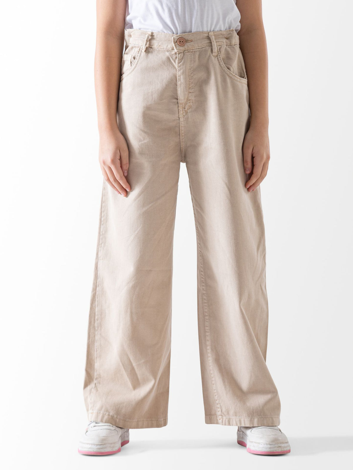 Ninos Kids storeGabardine Wide Leg PantsPantsNINOS