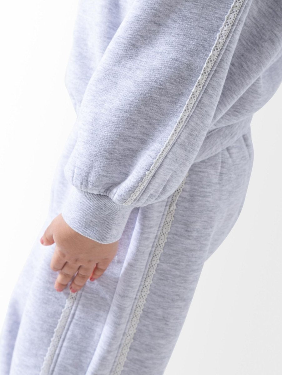 Ninos Kids storeGirls' Light Grey Perfect Round 2-Piece Pyjama SetPajamasSHARO