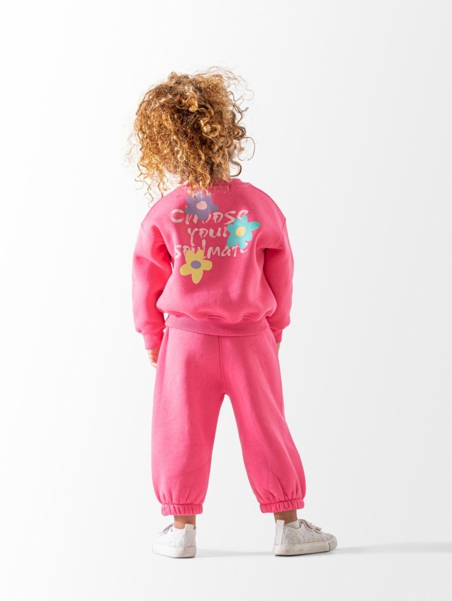Ninos Kids storeBaby Girls' Fuscia Soulmate 2-Piece Pyjama SetPajamasSOTRA