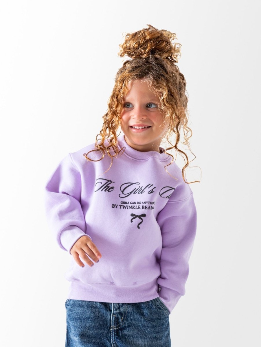 Ninos Kids storeGirls' Lavender Club SweatshirtSweatshirtsNINOS
