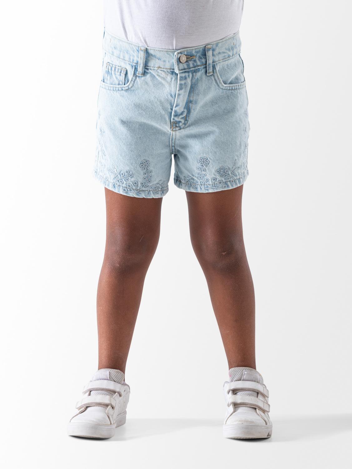 Flowers Jeans Short