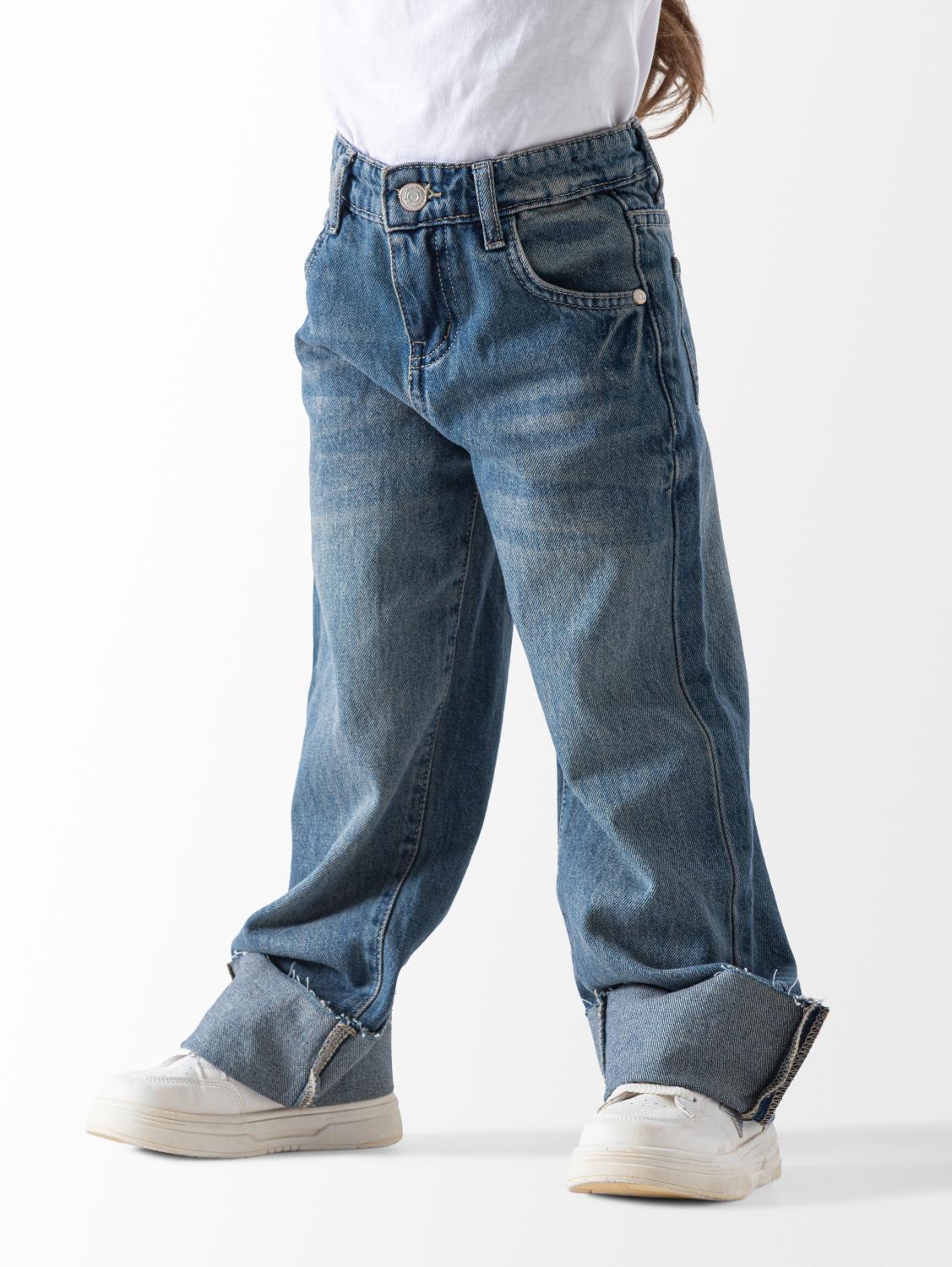 Folded Jeans Pants