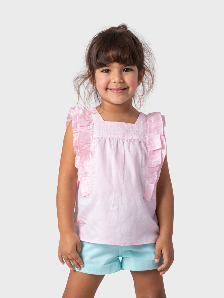 Ruffles Plain Blouse