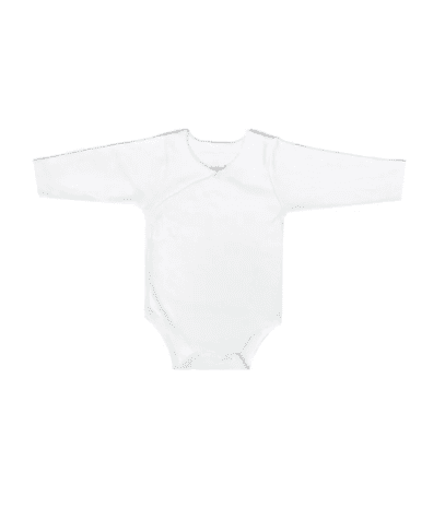 Ninos Kids storePlain Sleeve Wrapover BodysuitWrap - Over BodysuitJUNIOR