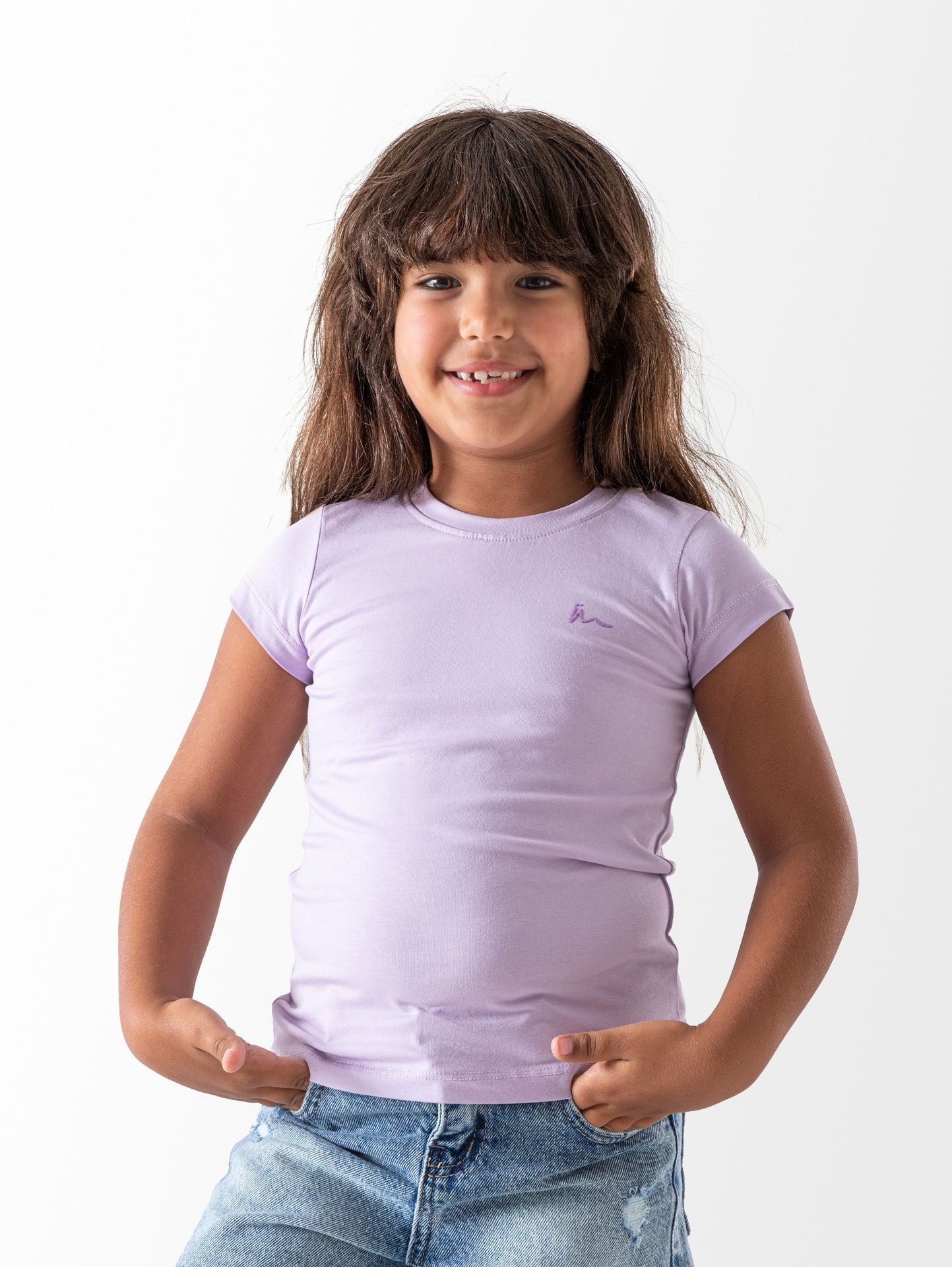 Lavender Basic T-shirt