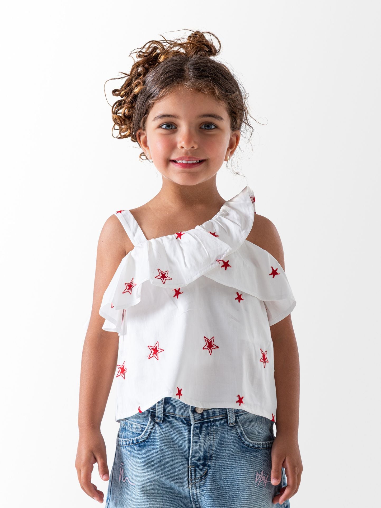 Stars Cut Blouse