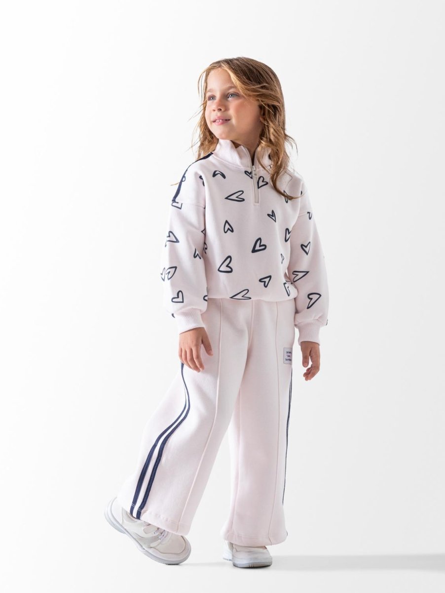 Ninos Kids storeGirls' Pink Hearts Shine 2-Piece Pyjama SetPajamasSOTRA